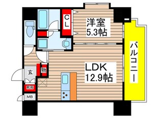 スプランディッド大須門前町の物件間取画像